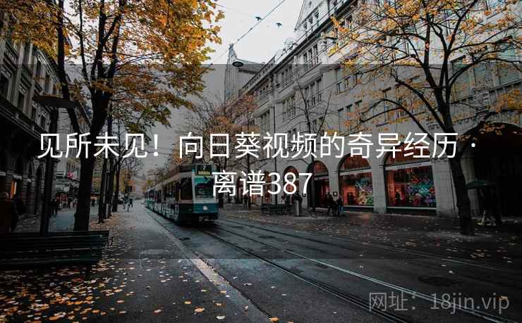 见所未见!向日葵视频的奇异经历 · 离谱387